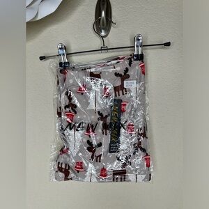 New Mix Christmas Winter Mix Leggings with Snowflakes, Tree & Bells Size XL
